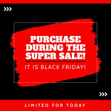 Free Black Friday Whatsapp Post Template to Edit Online