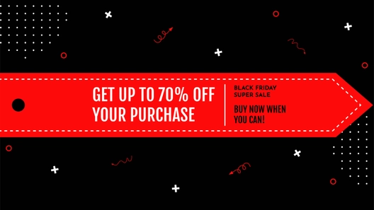 Black Friday Youtube Banner