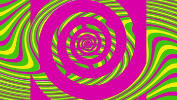 Free Trippy Zoom Background Template to Edit Online