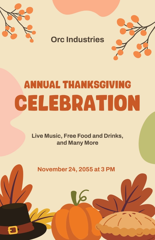 Thanksgiving Day Poster