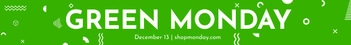 Green Monday Website Banner