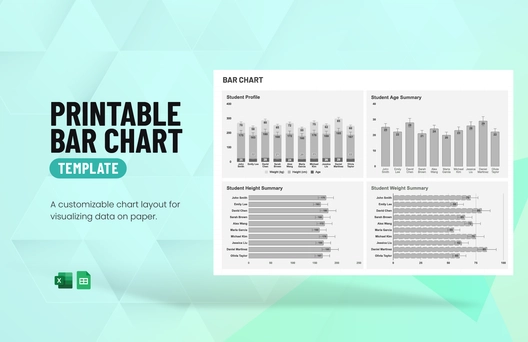 Printable Bar Chart Template