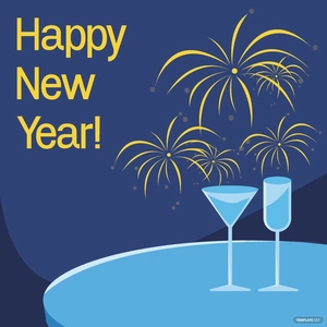 New Year's Eve Illustration