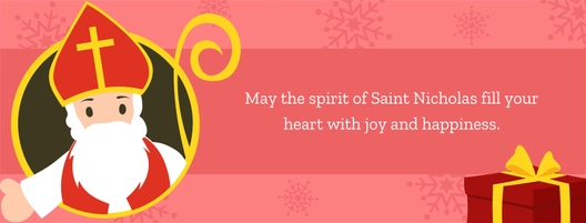 Saint Nicholas Day Facebook Cover Banner