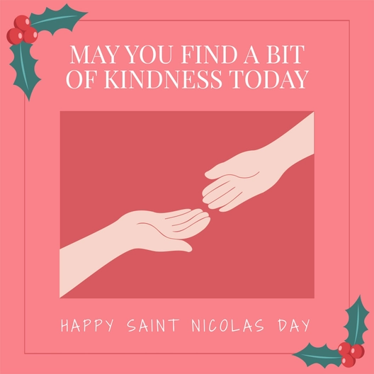 Saint Nicholas Day Facebook Ad Banner
