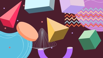 Free Colorful Geometric Background Template to Edit Online