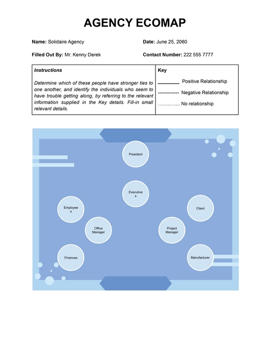 Agency Ecomap Template