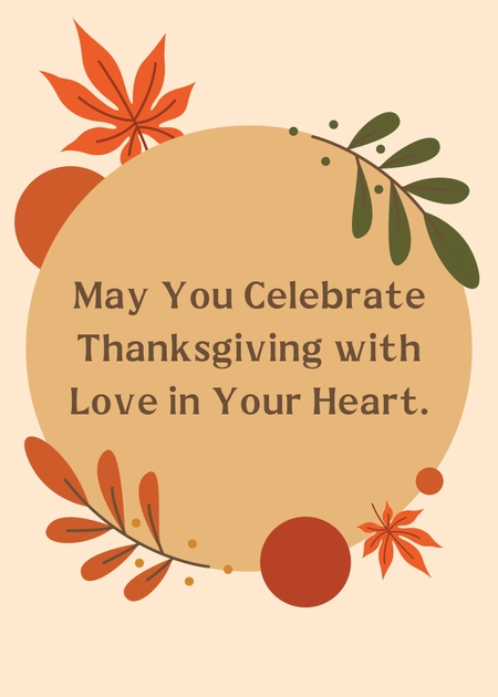 Thanksgiving Day Message