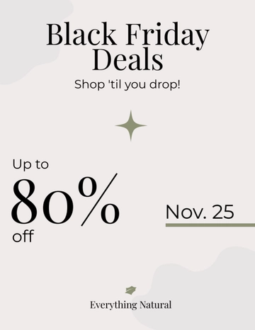 Sale Black Friday Flyer