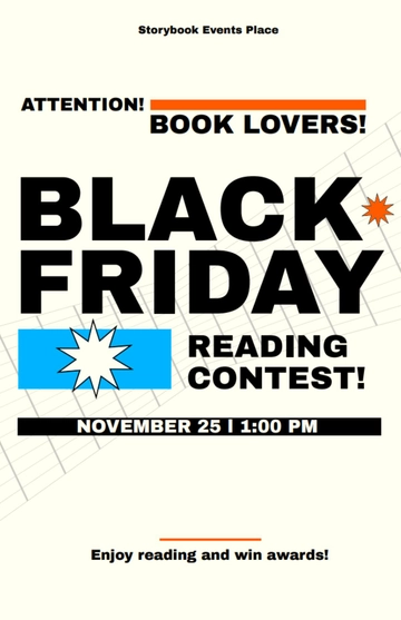 Black Friday Event Poster