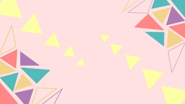 Free Geometric Triangle Background Template to Edit Online