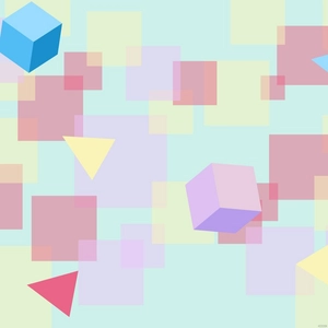 Pastel Geometric Background