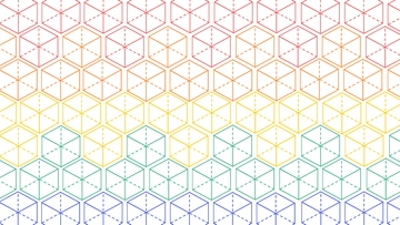 Free Rainbow Geometric Background Template to Edit Online