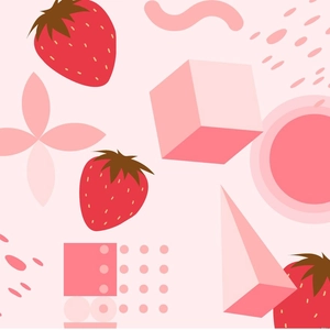 Pink Geometric Background