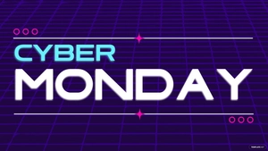 Cyber Monday Gradient Background