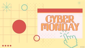 Cyber Monday Light Background