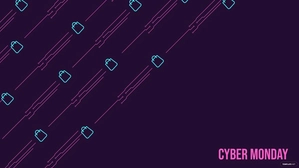 Cyber Monday Pattern Background