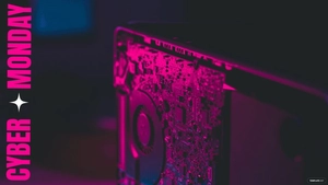 Cyber Monday Photo Background