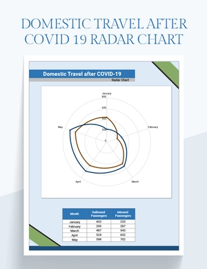 Domestic Travel after COVID-19 Radar Chart