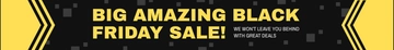 Free Black Friday Website Banner Template to Edit Online