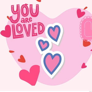 Pink Love Background