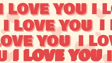 Free I Love You Background Template to Edit Online Free I Love You Background Template to Edit Online