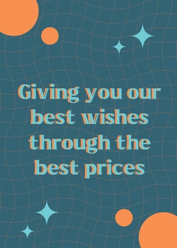 Free Cyber Monday Wishes Template to Edit Online