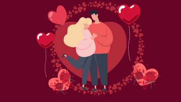 Free Red Love Background Template to Edit Online Free Red Love Background Template to Edit Online