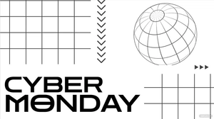 Cyber Monday Transparent Background