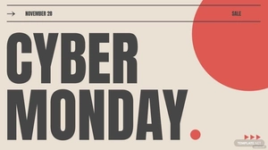 Cyber Monday Vector Background