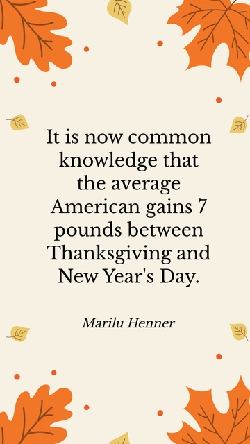Marilu Henner's Tips to Avoid Holiday Weight Gain Quote