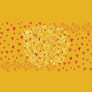 Abstract Love Background