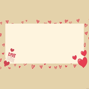 Love Frame Background