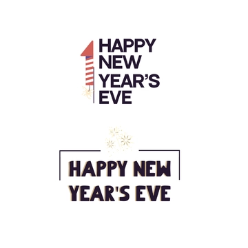 Free New Year's Eve Logo Vector Template to Edit Online