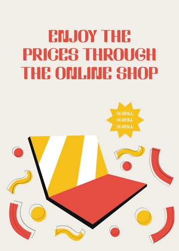 Free Cyber Monday Card Template to Edit Online