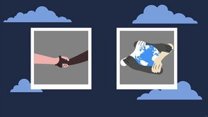 International Human Solidarity Day Photo Background