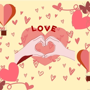Light Love Background