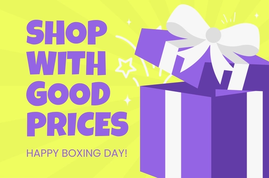 Boxing Day Banner