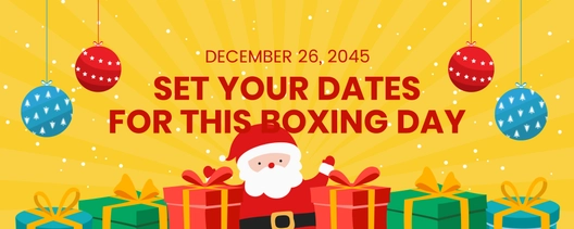 Boxing Day Flex Banner