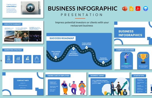 Business Infographic Presentation Template