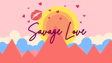 Free Savage Love Background Template to Edit Online