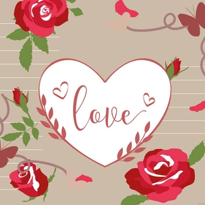 Vintage Love Background