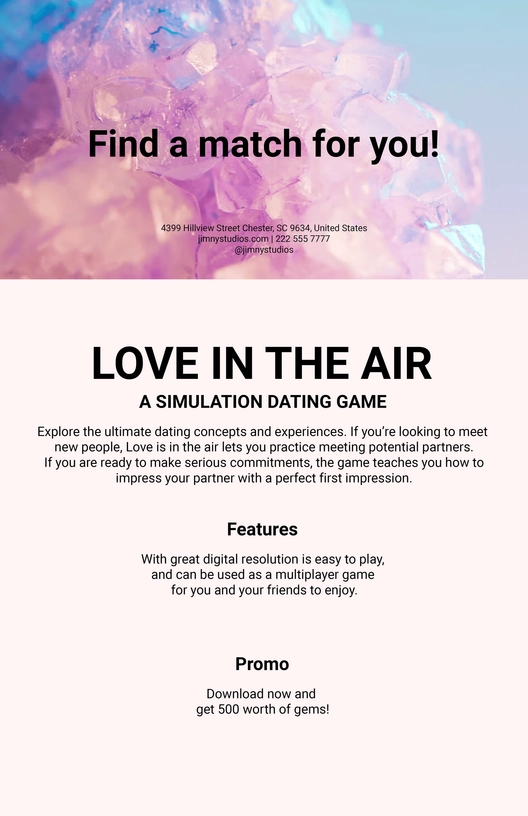 Software Product Sell Sheet Template