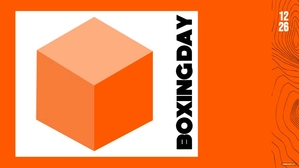 Boxing Day Abstract Background