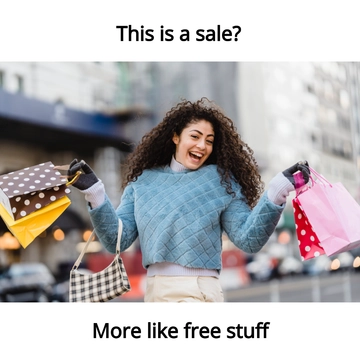 Free Black Friday Sale Meme Template to Edit Online