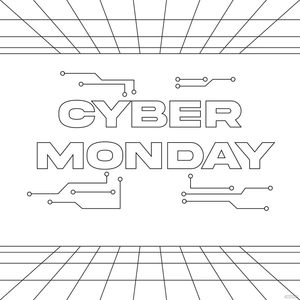 Beautiful Cyber Monday Drawing