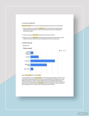 Restaurant Strategic Marketing Plan Template