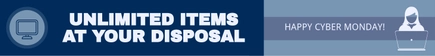 Cyber Monday Website Banner