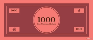 Monopoly Play Money Template
