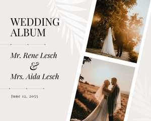 Modern Wedding Album Template